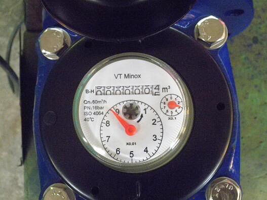 Woltman Digital/Mechanical Water Meter